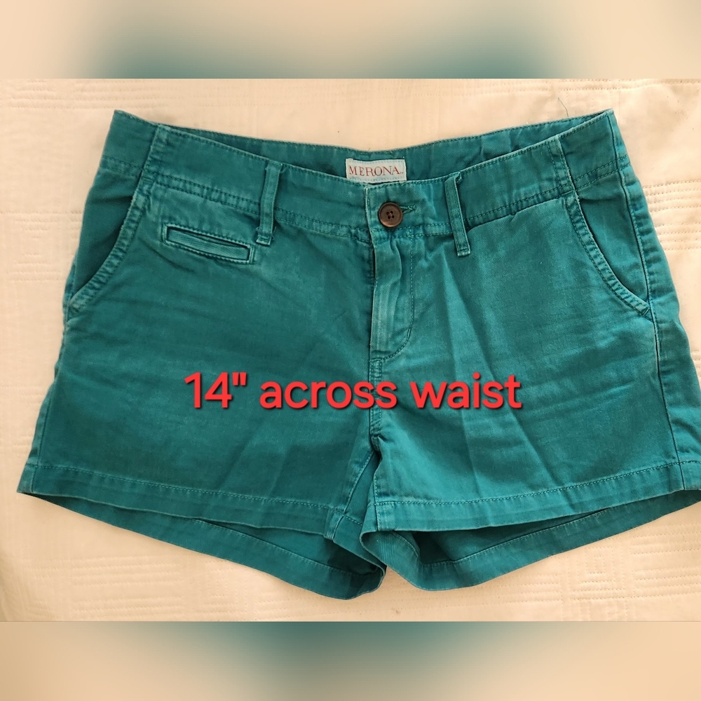 Merona teal shorts